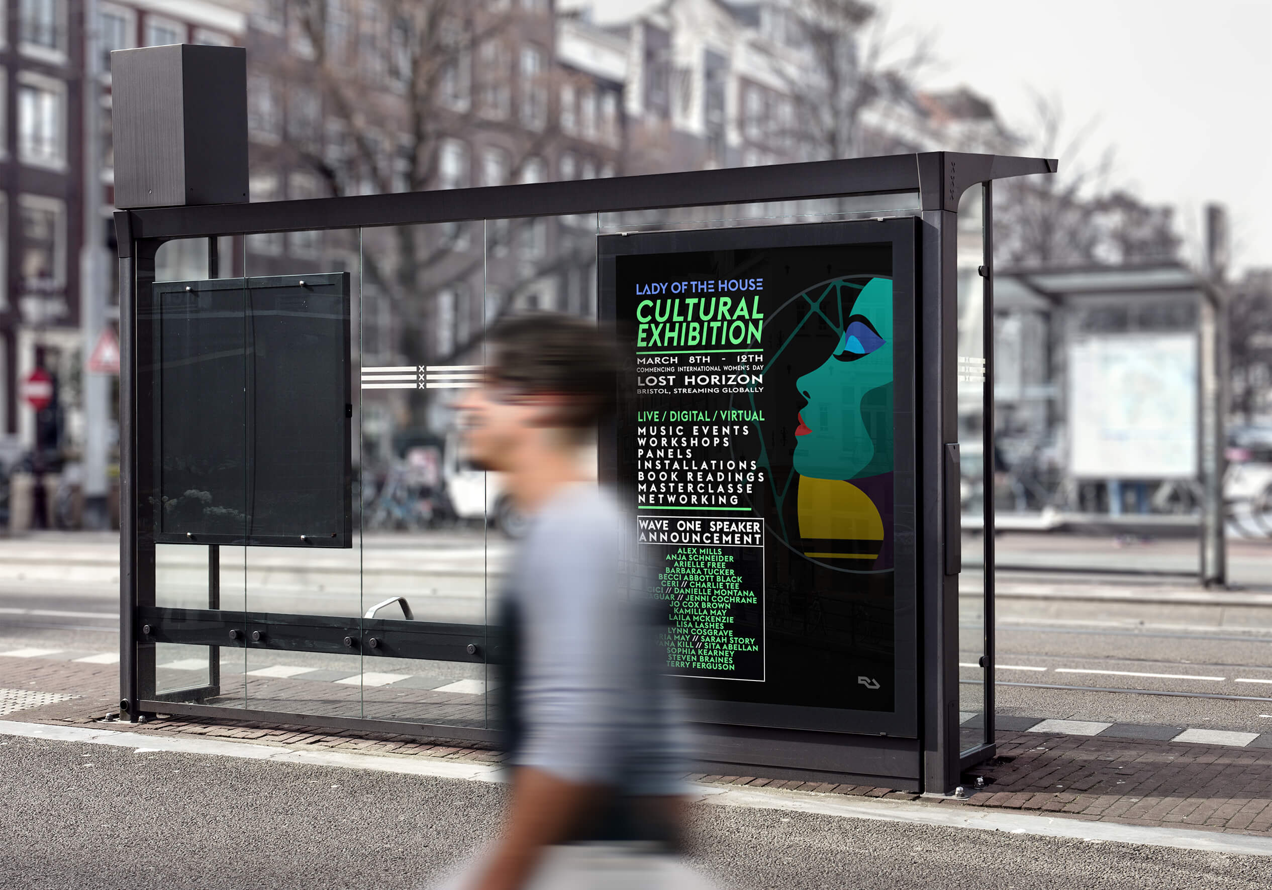 Bus Stop Billboard
