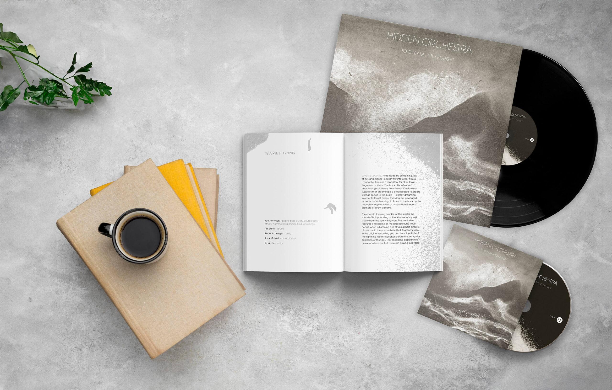 Hidden Orchestra Vinyl and CD album with booklet